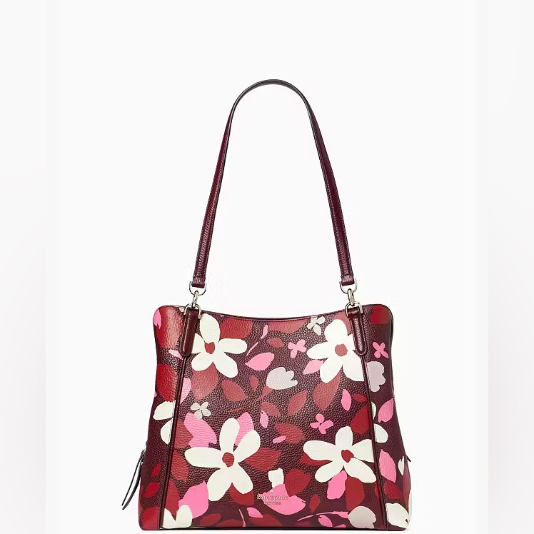 Kate Spade Jackson Forest Floral Shoulder Bag